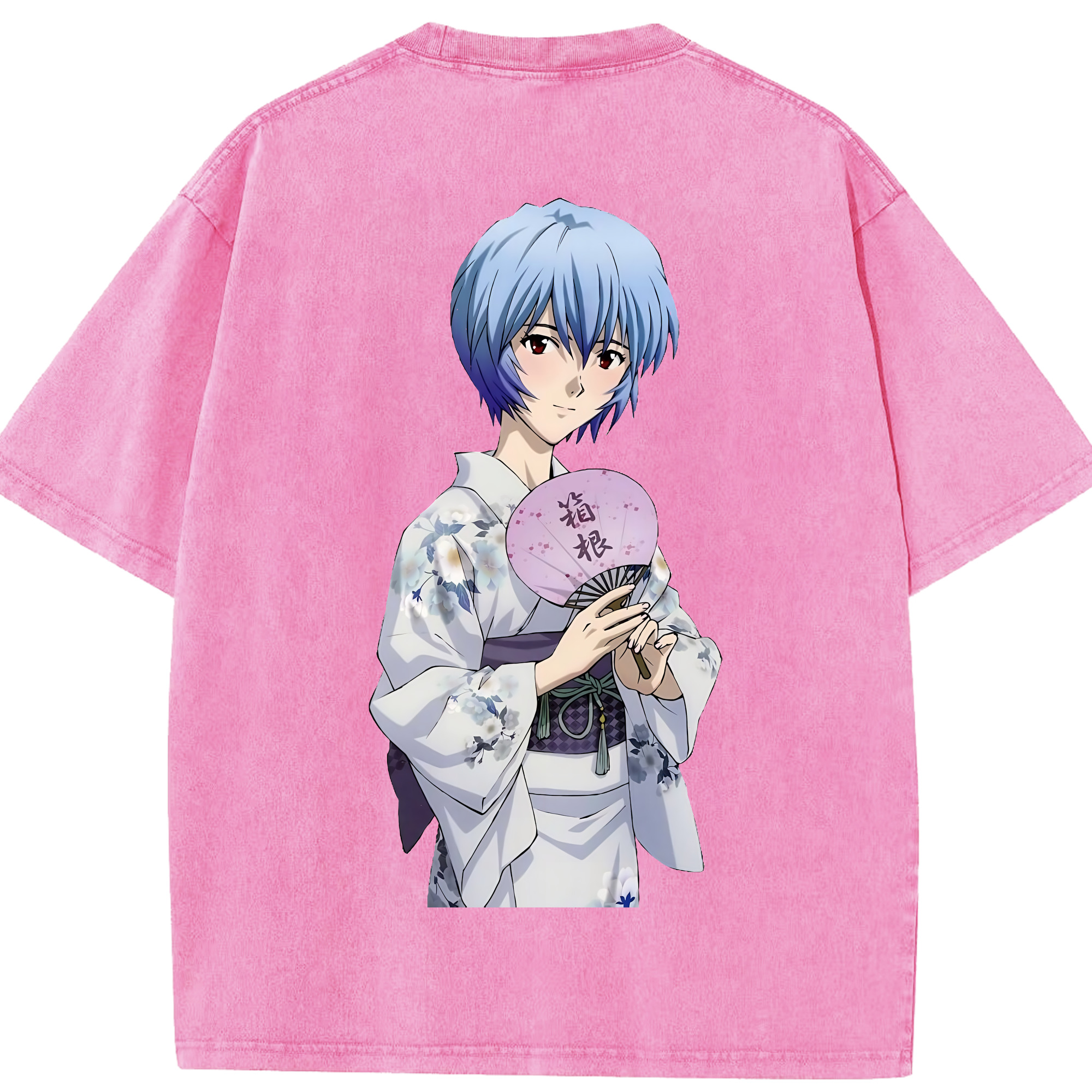 （画像用） EVA 新世紀エヴァンゲリオン 綿100% ヴィンテージ風 半袖Tシャツ（背面プリント）
